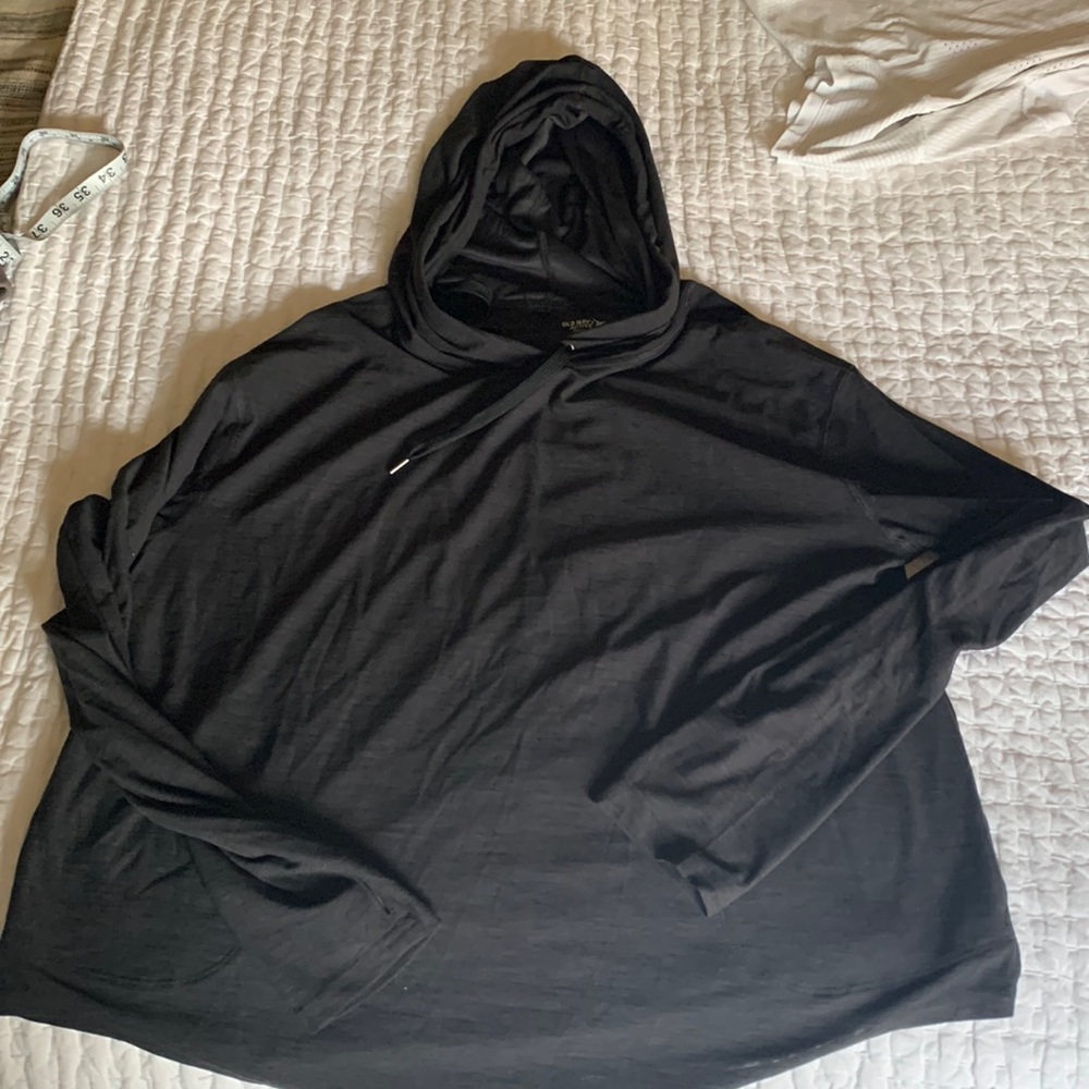NEW Old Navy sweat wicking lightweight hoodie